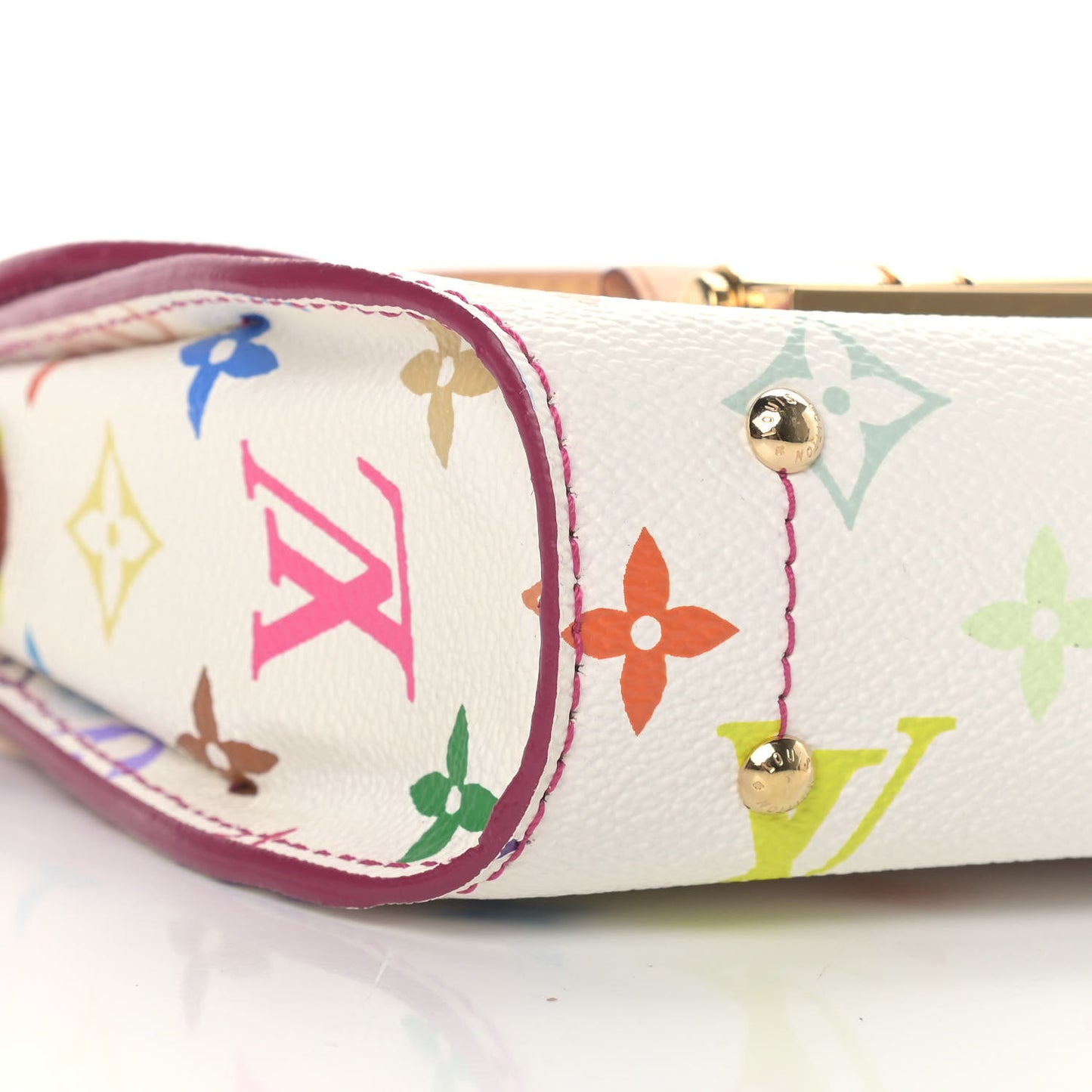 Monogram Multicolor Heartbreaker White