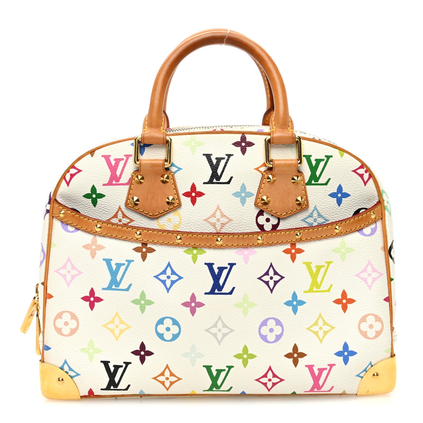 Monogram Multicolor Trouville White