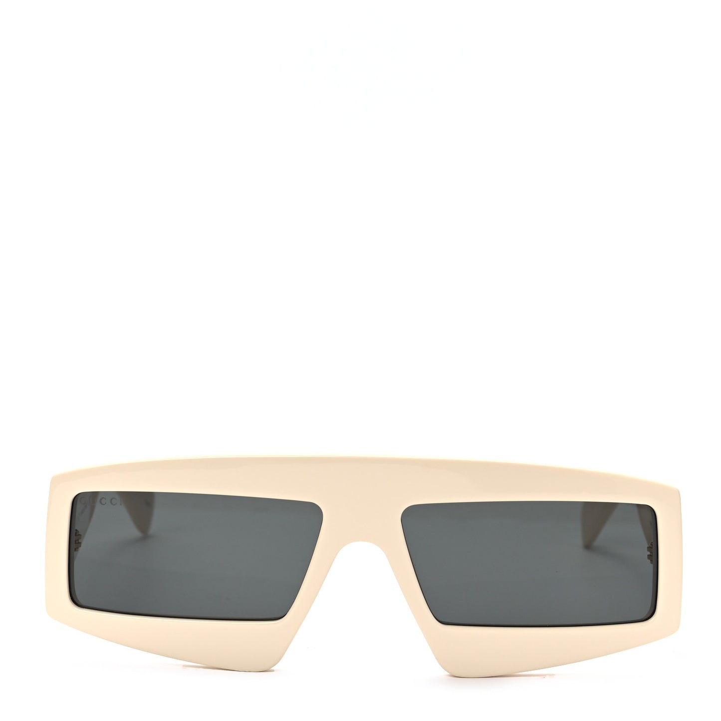 Acetate Shield Sunglasses GG0358S White