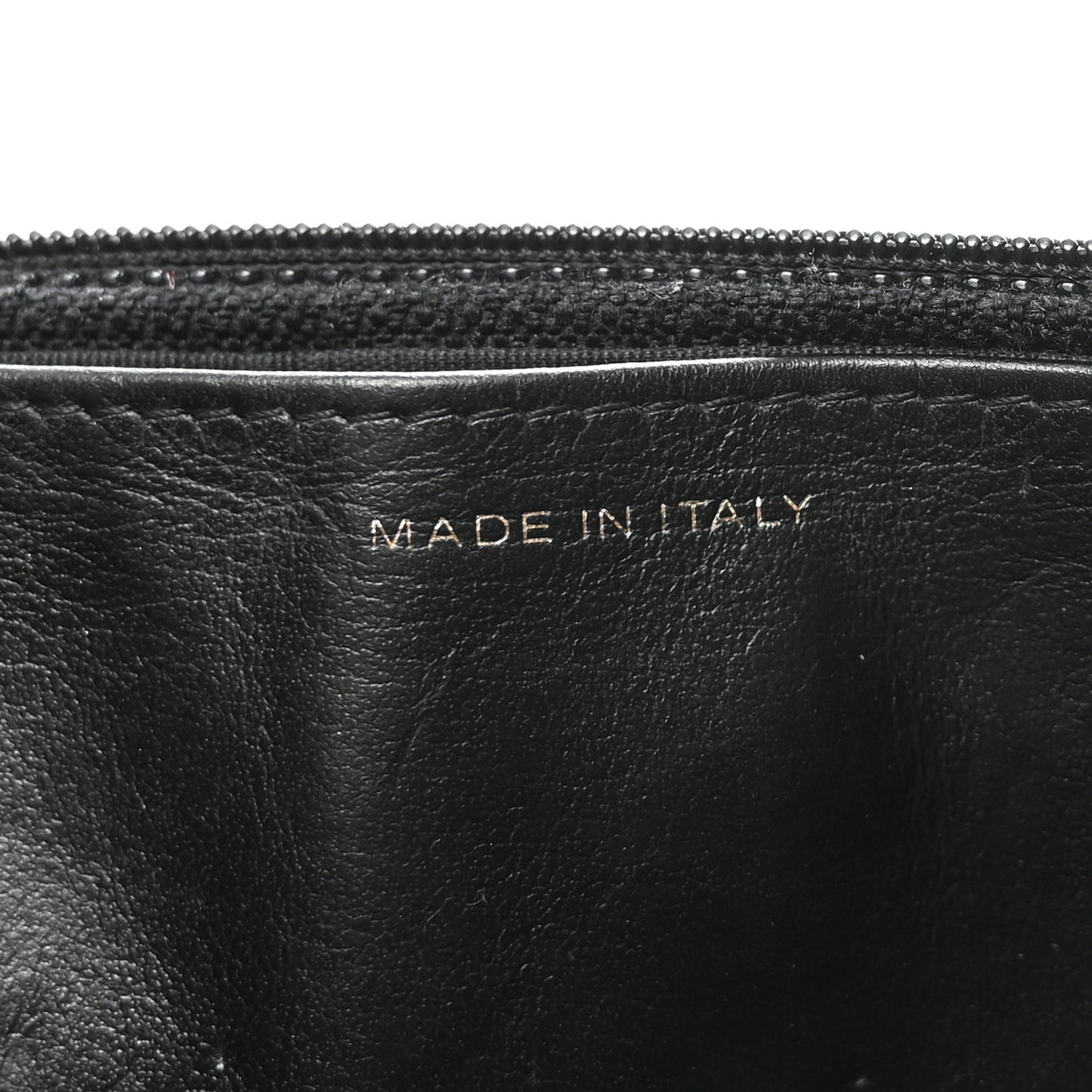Caviar Quilted Boy Wallet On Chain WOC Black