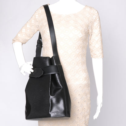 Louis Vuitton Epi Sac D'Epaule Black 2 of 8