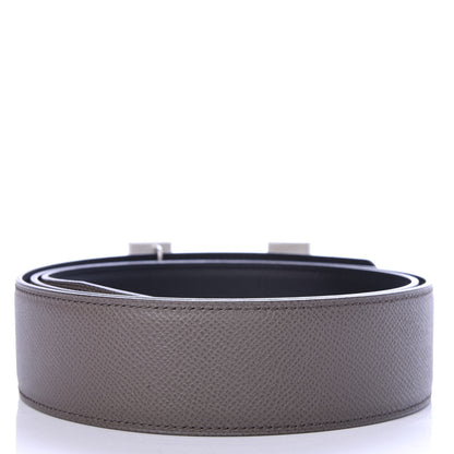 Hermes Epsom Box 42mm Constance Belt 100/40 Etain Black 2 of 5