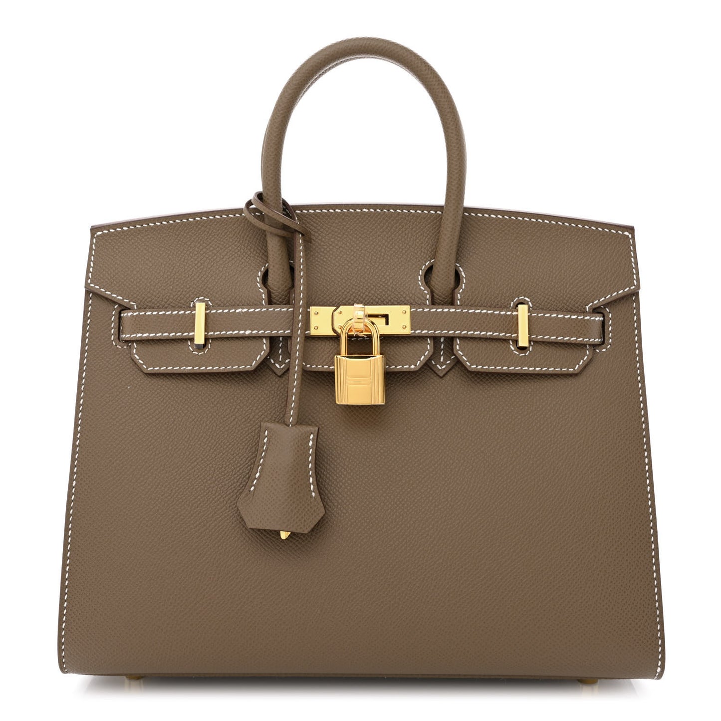 Epsom Birkin Sellier 25 Etoupe