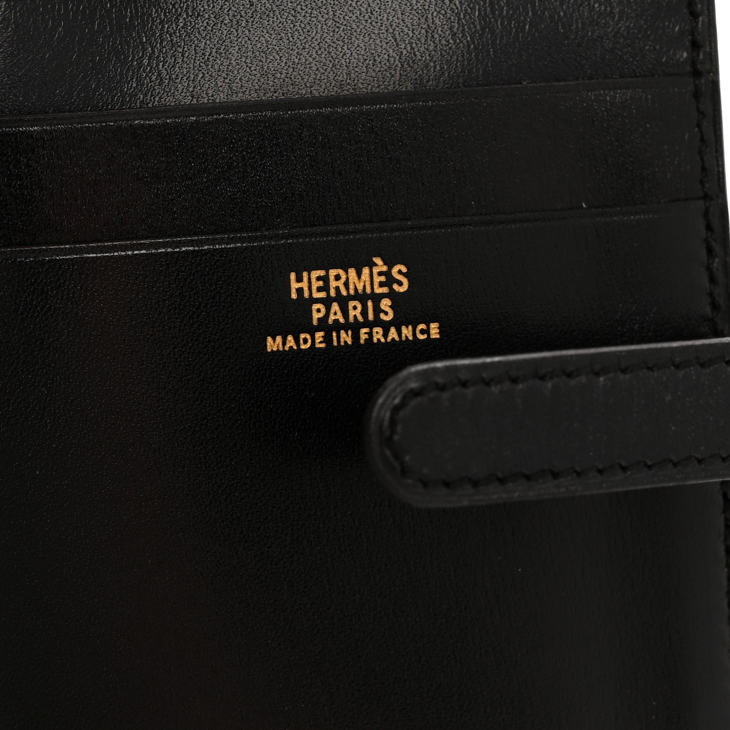 Box Compact Cadena Wallet Black