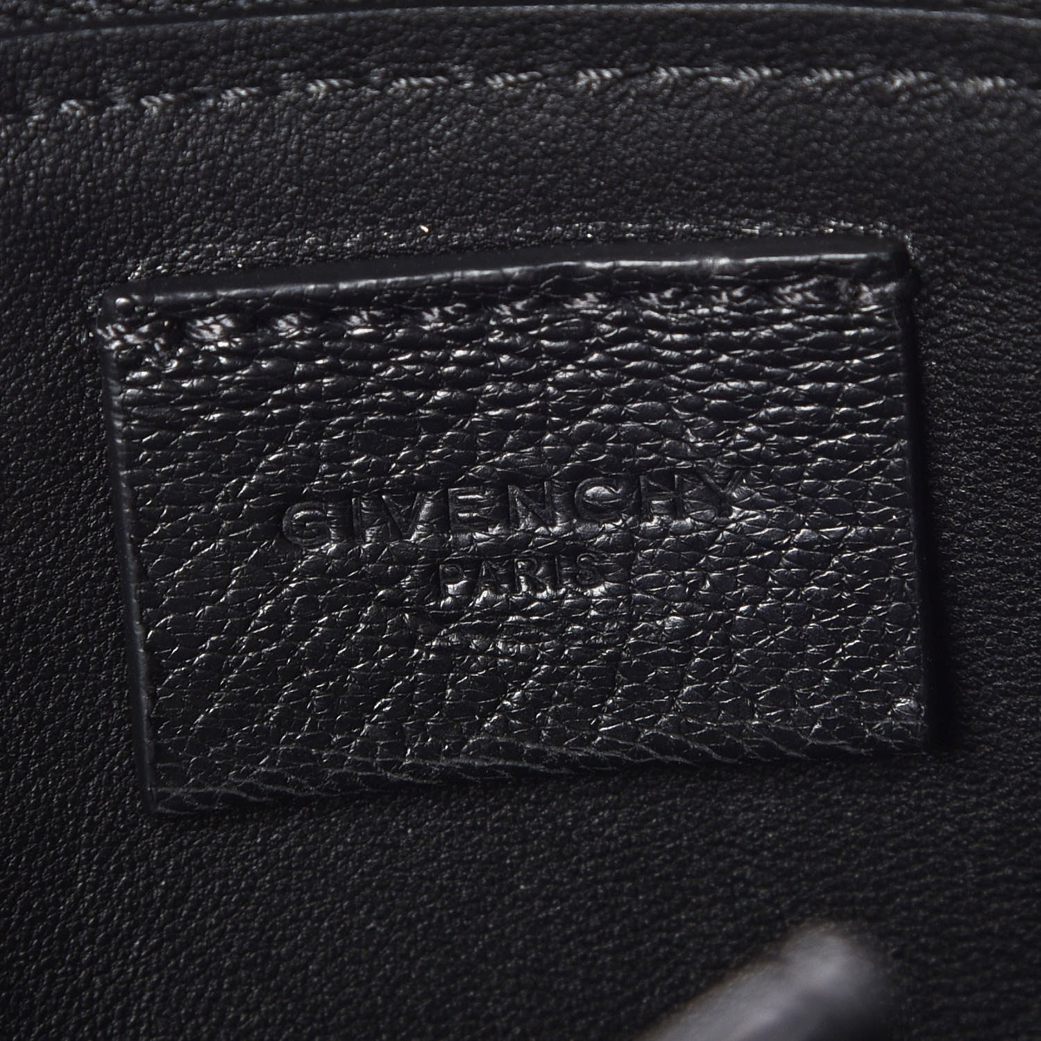Givenchy Grained Goatskin Antigona Crossbody Black 9 of 11