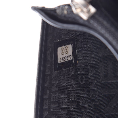 Chanel Aged Calfskin Quilted Cambon Yen Wallet Black 8 of 15