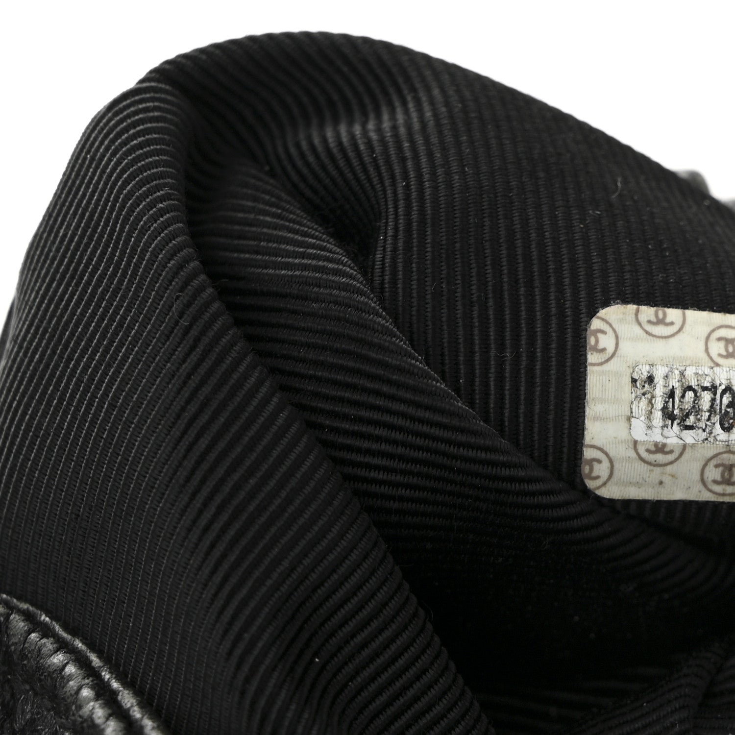 Chanel Caviar Quilted Drawstring Backpack Black 7 of 12