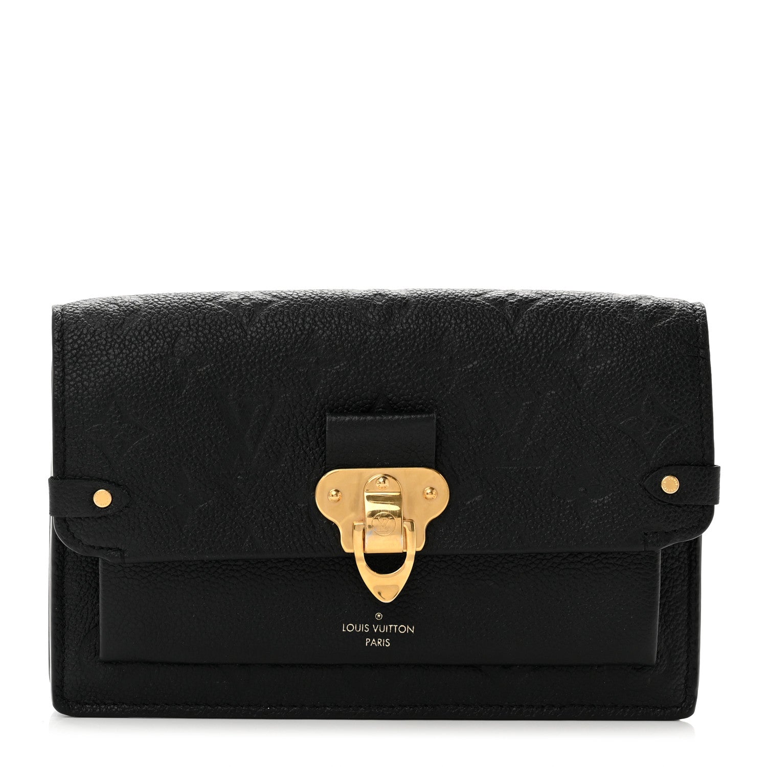 Louis Vuitton Empreinte Vavin Chain Wallet Black 1 of 7