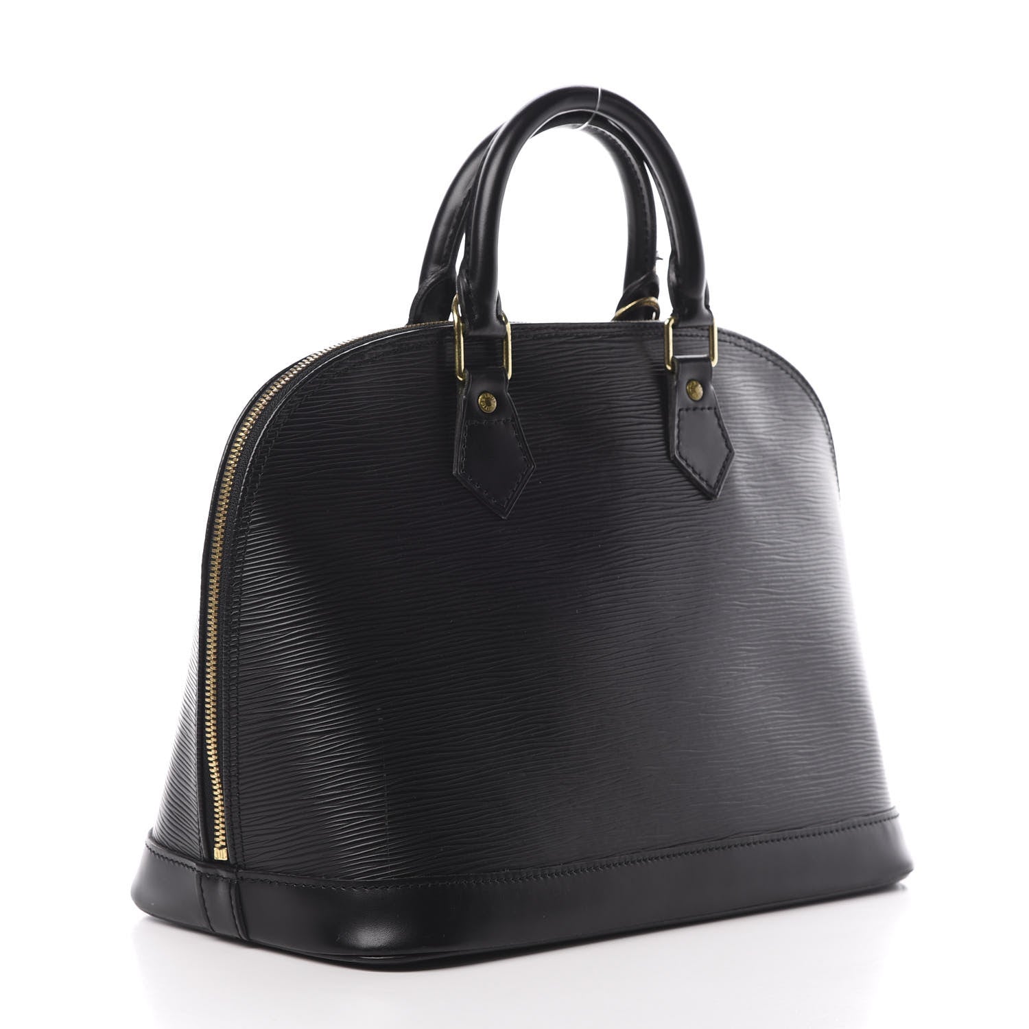 Louis Vuitton Epi Alma PM Black 3 of 17