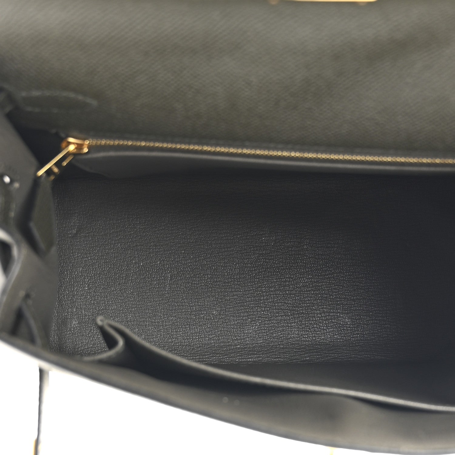 Hermes Epsom Kelly Sellier 25 Vert De Gris 5 of 11