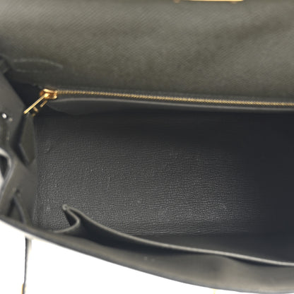 Hermes Epsom Kelly Sellier 25 Vert De Gris 5 of 11