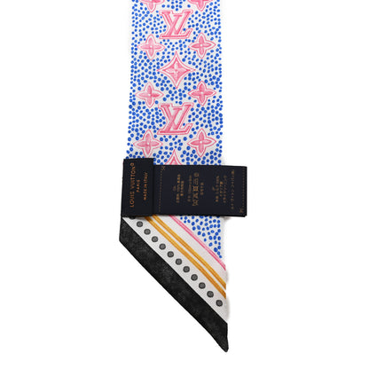 Louis Vuitton Silk Monogram Summer Garden BB Bandeau Blue 3 of 3