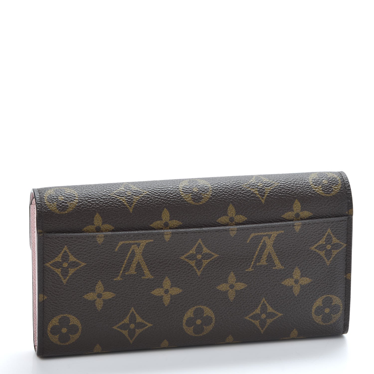 Louis Vuitton Monogram Sarah Wallet NM Rose Ballerine 2 of 8