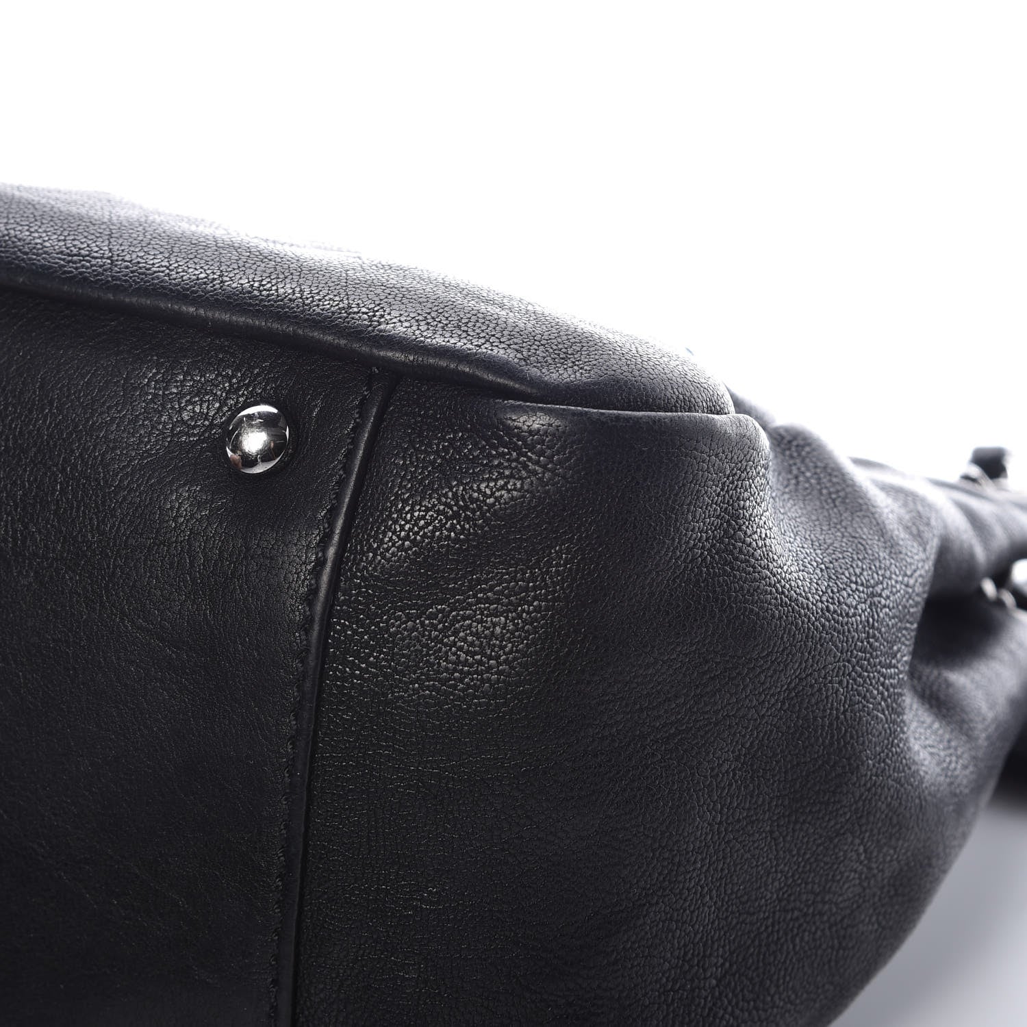 Chanel Calfskin Diamond Stitch Accordion Flap Black 10 of 12