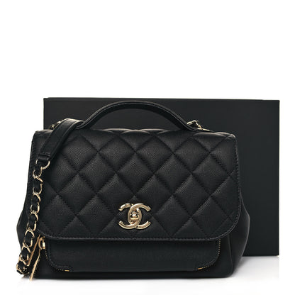Chanel Caviar Quilted Medium Business Affinity Flap Black 13 of 13