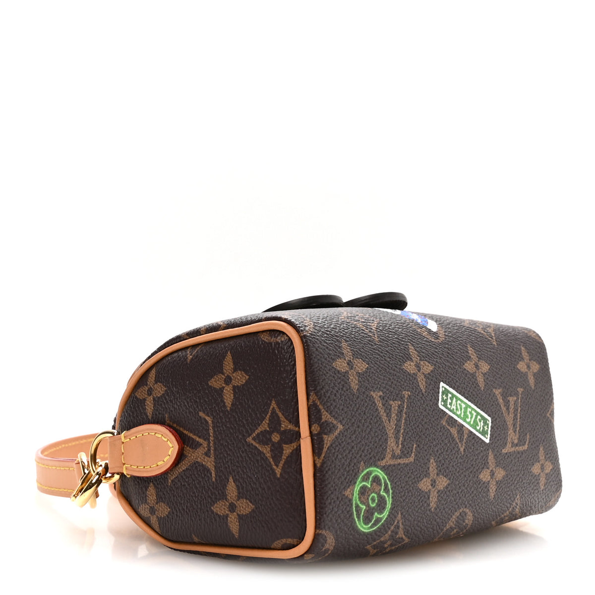 Louis Vuitton Monogram 57th Street NYC Nano Speedy Yellow Cab 3 of 10