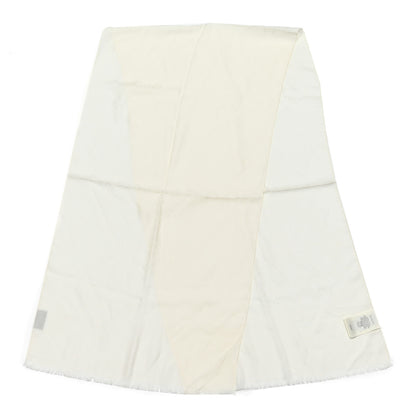 Gucci Wool Silk GG Monogram GGNat Scarf White 2 of 4