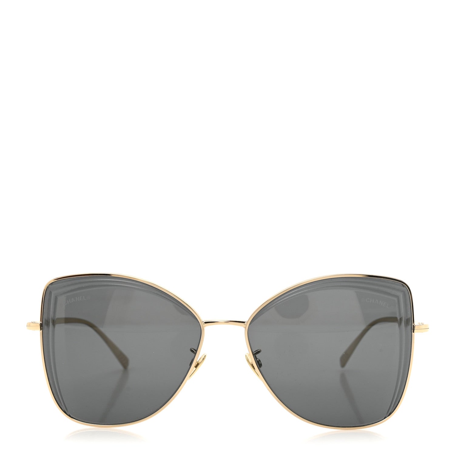 Chanel Metal Butterfly Sunglasses 4253 Black 2 of 8