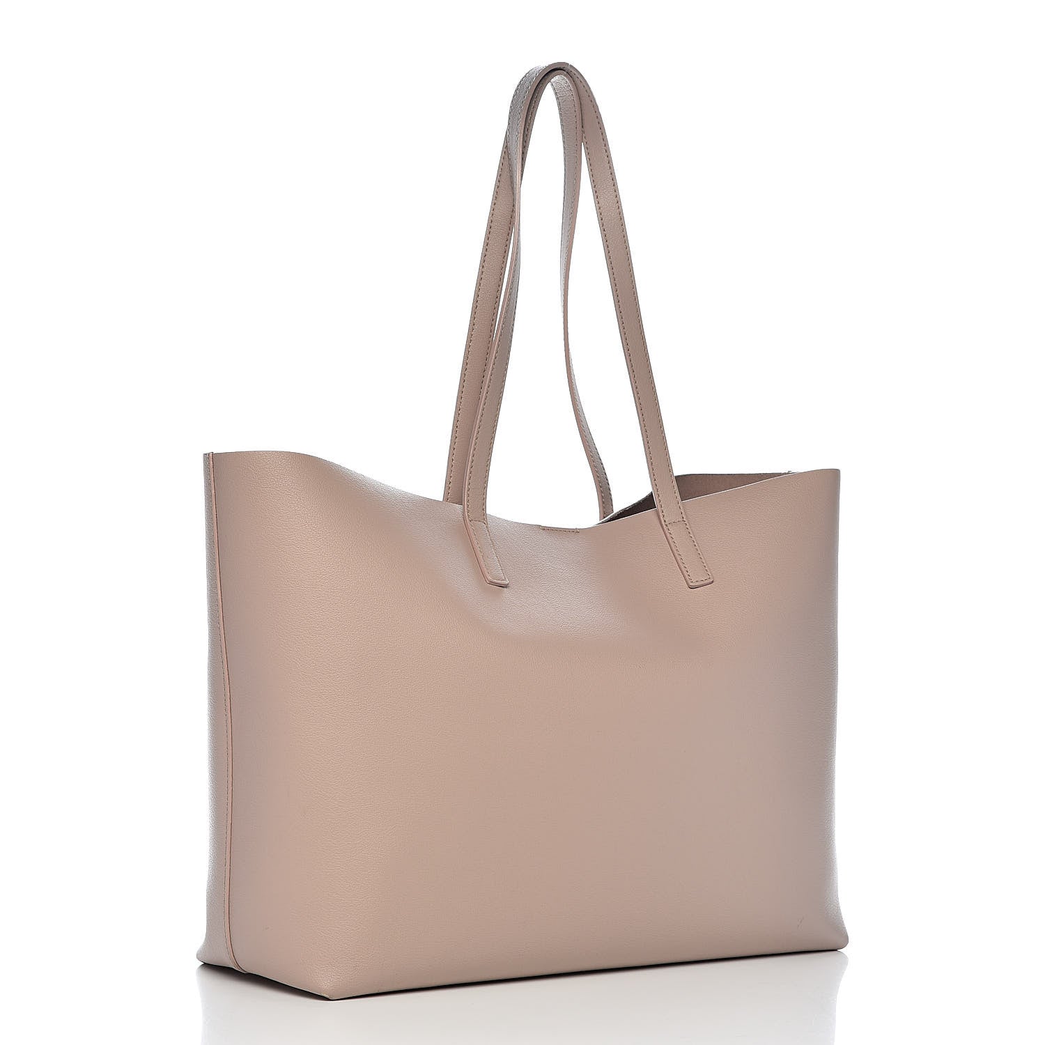 Saint Laurent Calfskin Large Shopping Tote Nude Powder 3 of 13