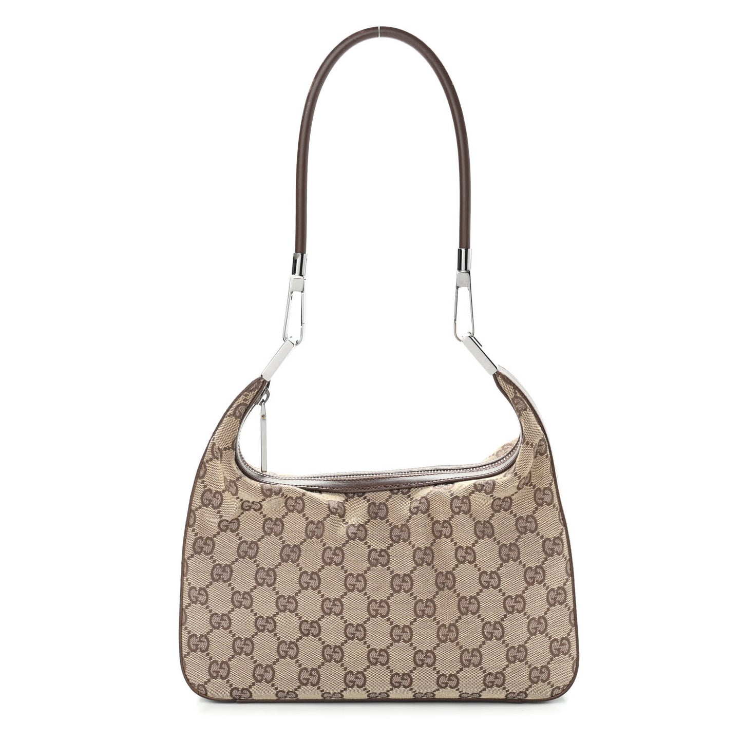 Monogram GG Small Clasp Hobo Brown