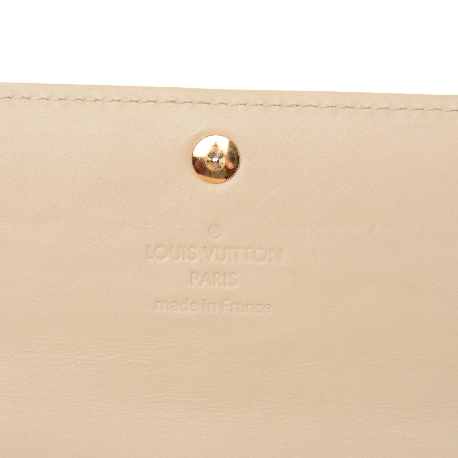 Louis Vuitton Vernis Sarah Wallet Blanc Corail 7 of 7