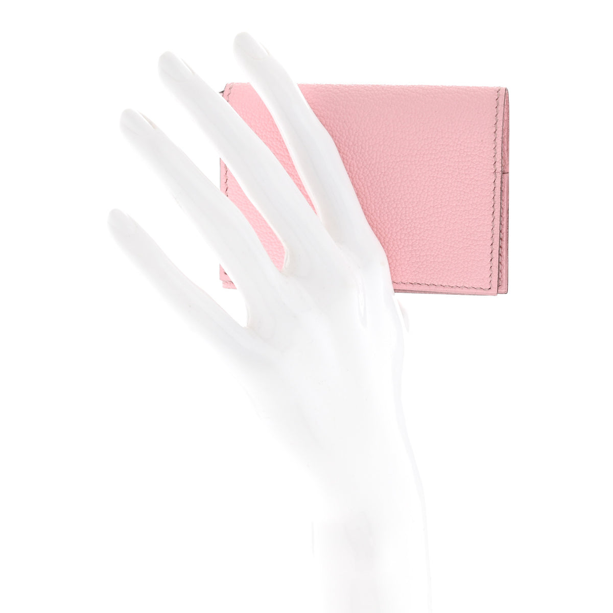 Chevre Mysore Guernesey Card Case Rose Sakura