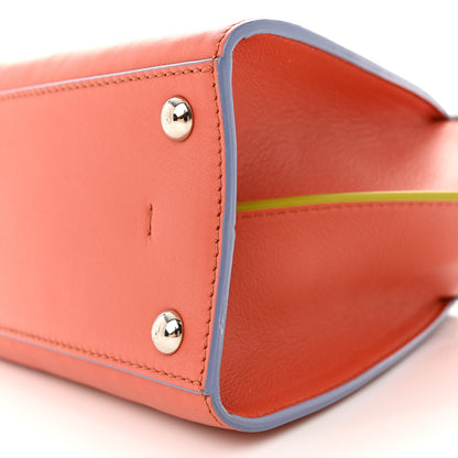 Fendi Vitello Dolce Mini 3jours Tote Rosso Pimento 10 of 13