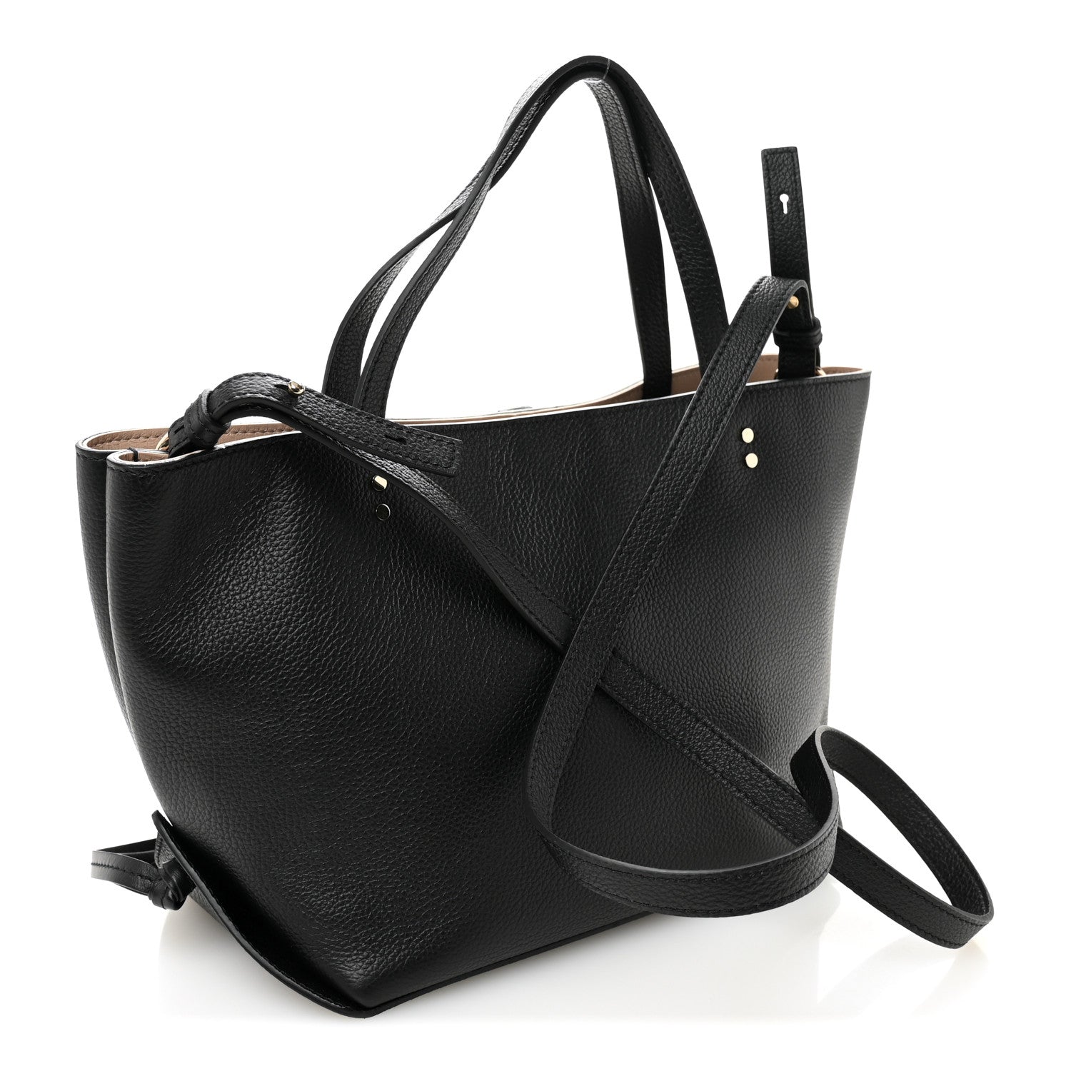 Chloe Calfskin Small East West Sense Tote Black 4 of 11