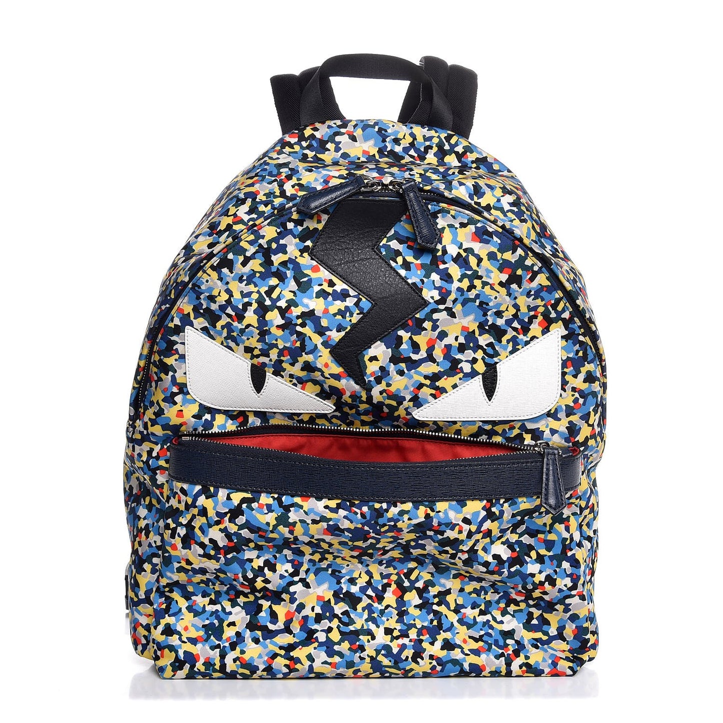 Nylon Vitello Elite Flamingo Granite Lightning Monster Eyes Backpack Multicolor Lavagna