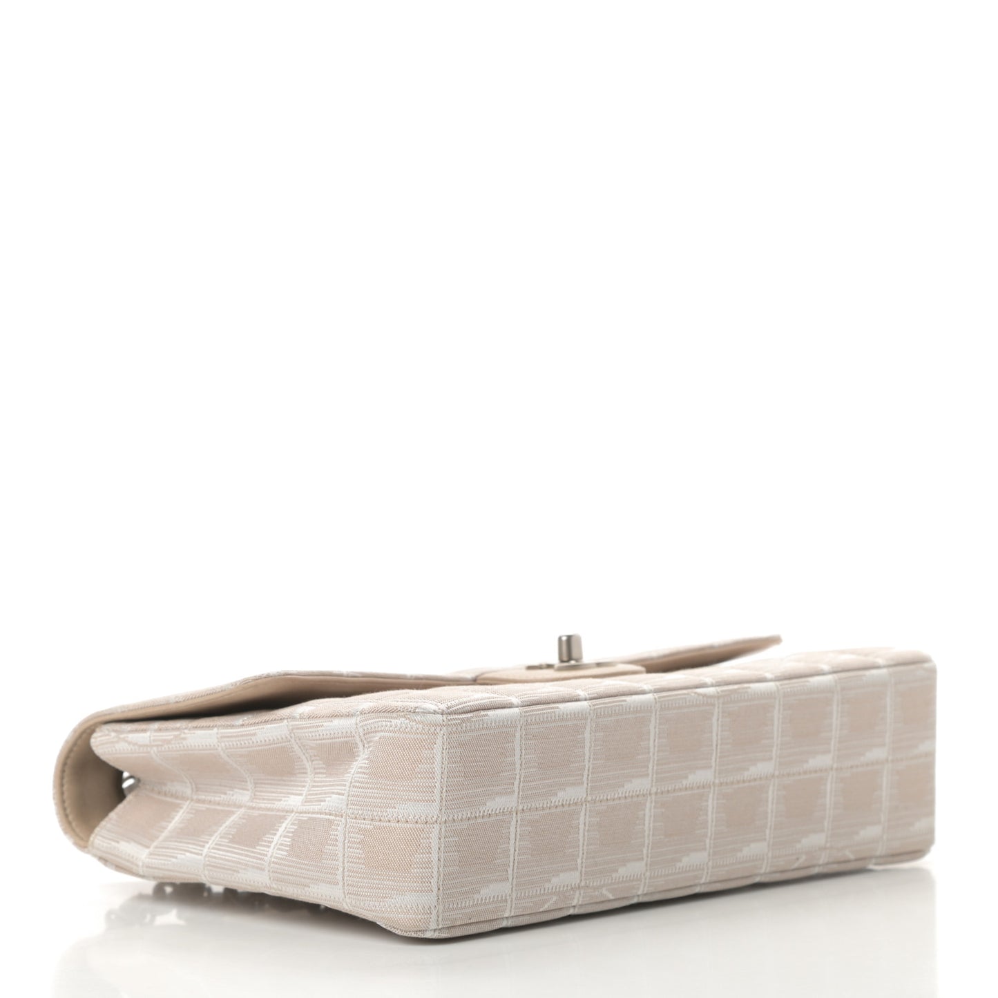 Nylon Medium Travel Flap Light Beige