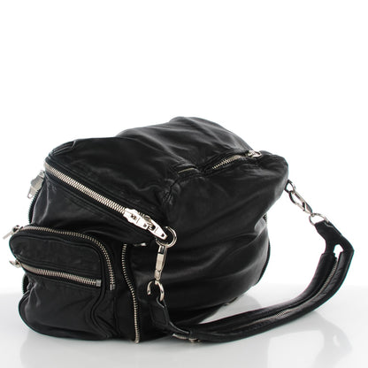 Alexander Wang Washed Lambskin Jane Black 3 of 8