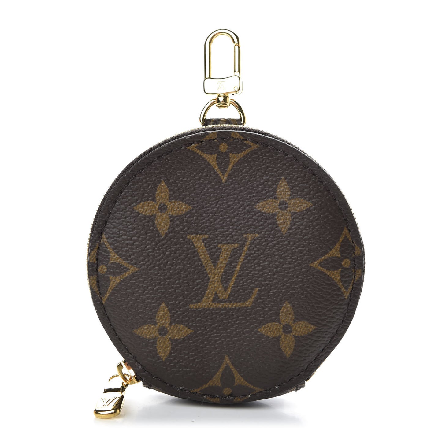 Nylon Monogram Strap with Coin Purse Kaki