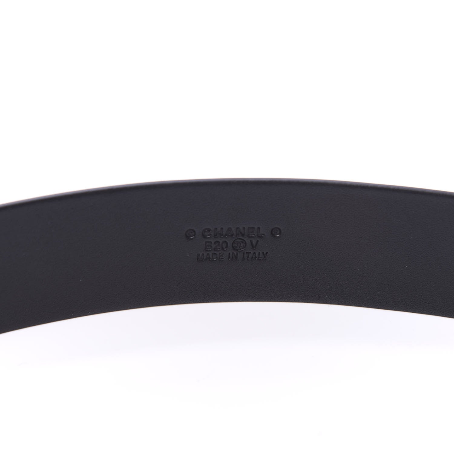 Chanel Calfskin CC Chain Belt 80 32 Black 5 of 6