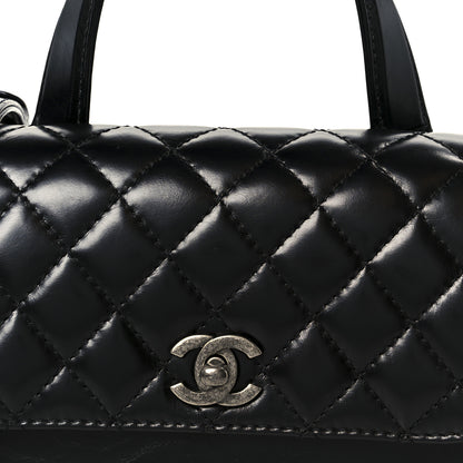 Chanel Glazed Calfskin Pilot Essentials Flap Black 10 of 13