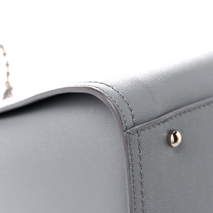Chanel Caviar Studded Small Deauville Tote Grey 9 of 18