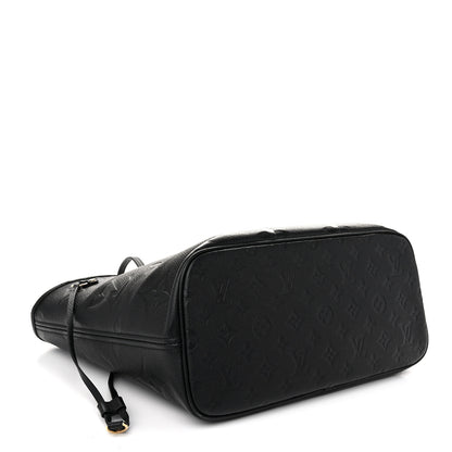 Louis Vuitton Empreinte Monogram Giant Neverfull MM Black 5 of 10