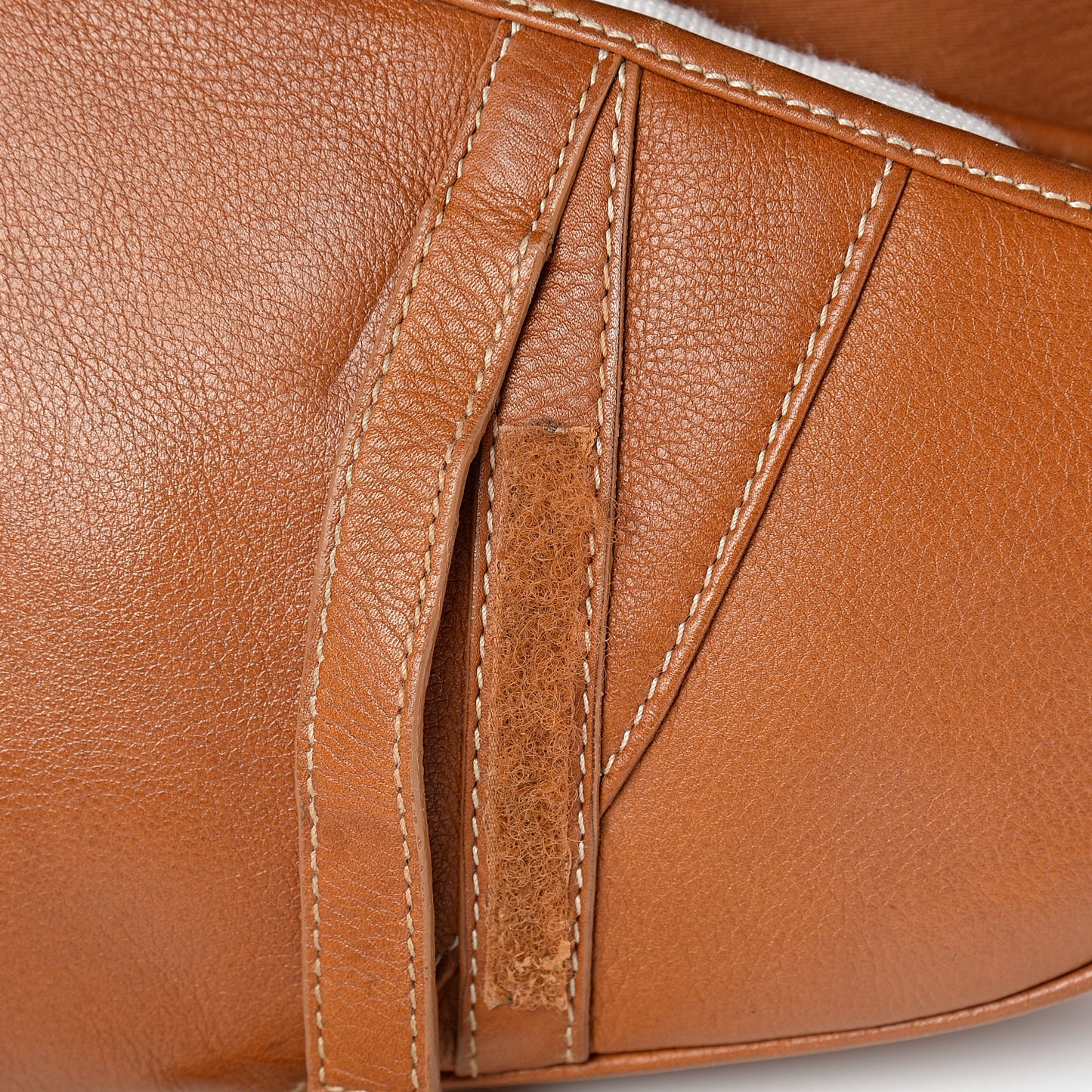 Calfskin Saddle Bag Tan