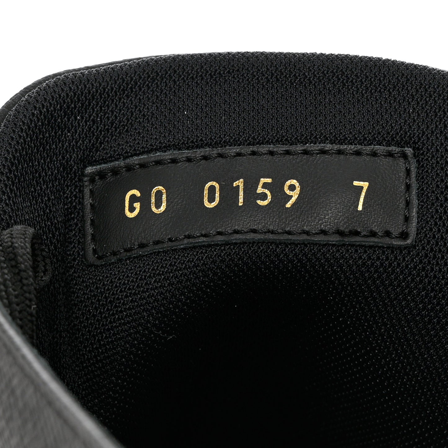Calfskin Mens LV Tattoo Sneaker Boots 7 Black