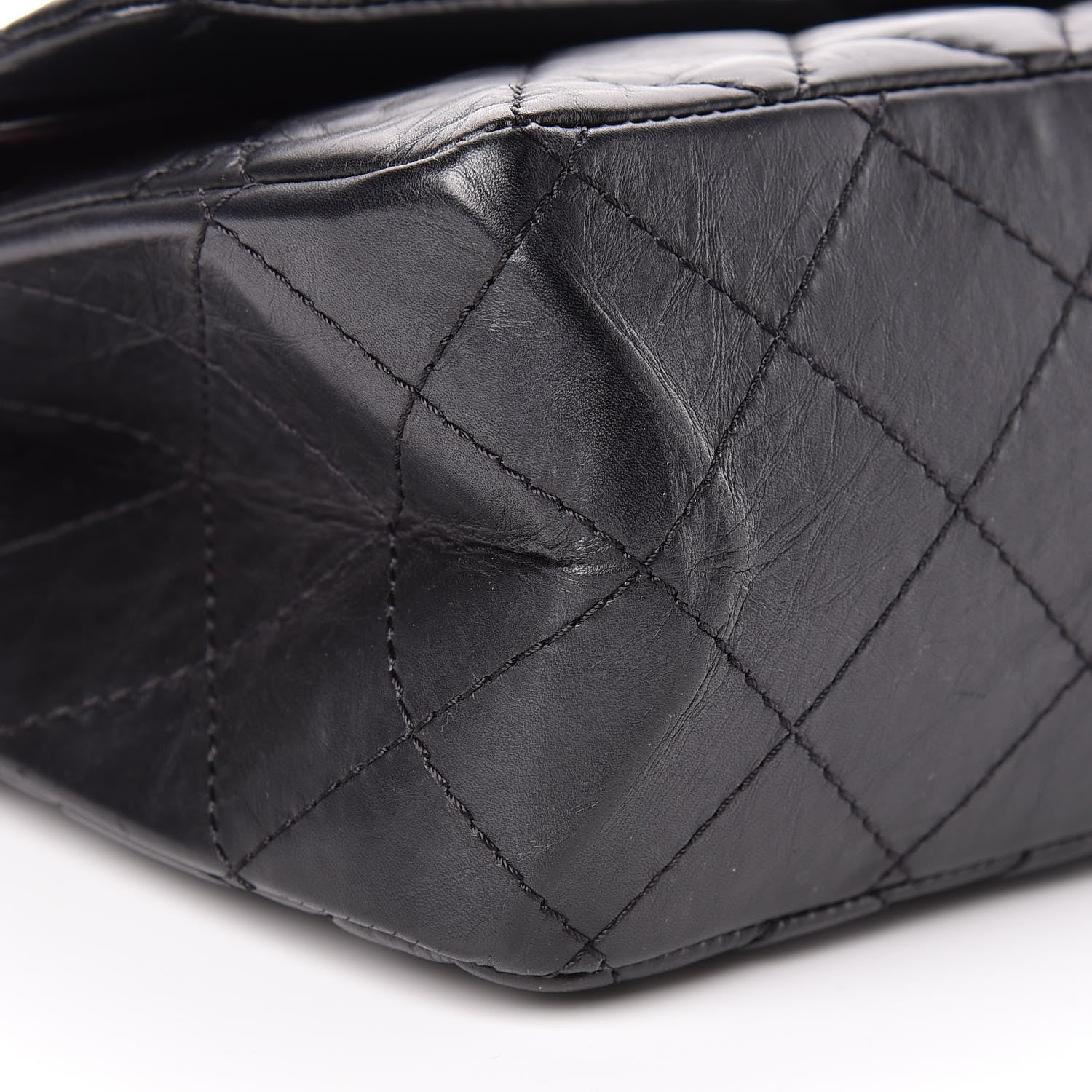 Chanel Aged Calfskin Quilted 2.55 Reissue 227 Flap Black 9 of 11