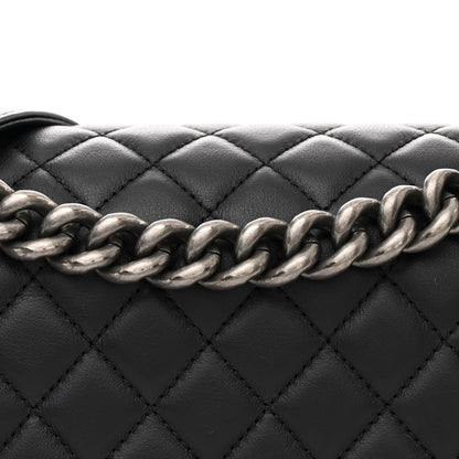 Chanel Calfskin Quilted Medium Boy Flap Black 8 of 10
