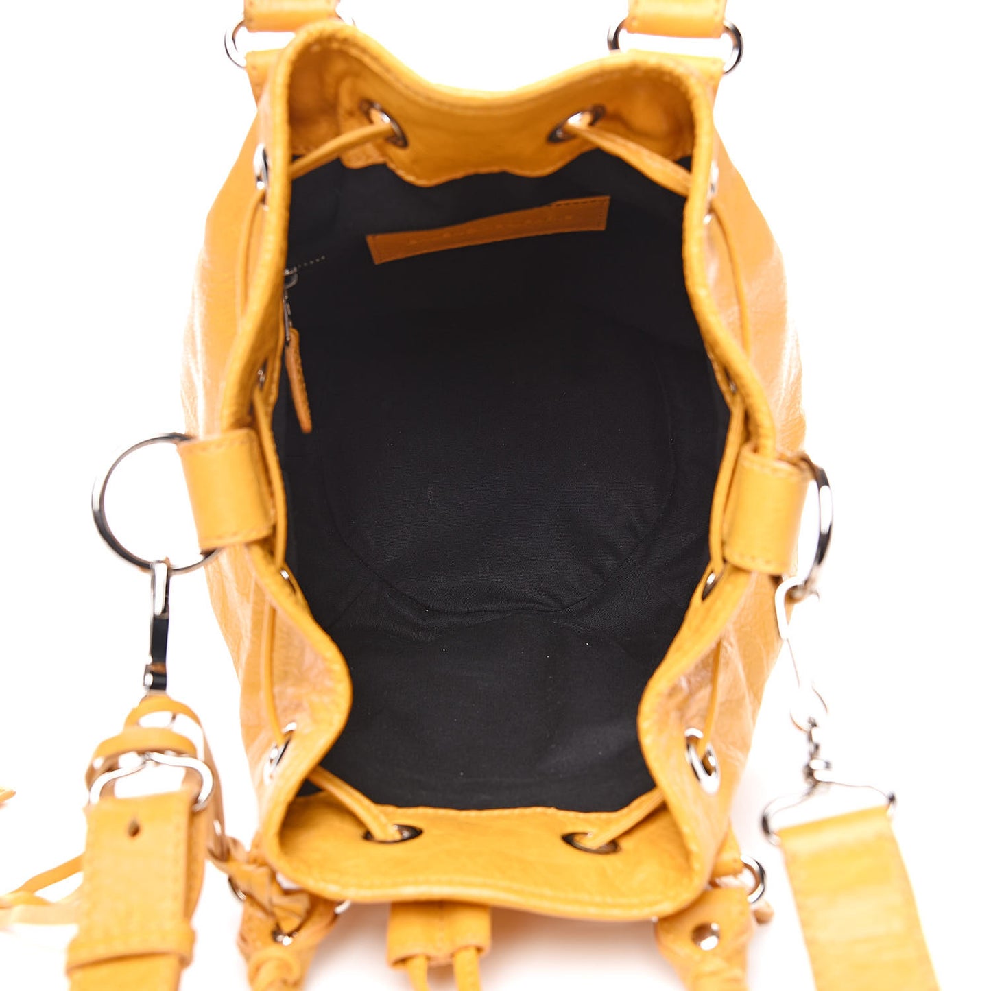 Agneau Giant 12 Silver Hardware Mini Pompon Mangue
