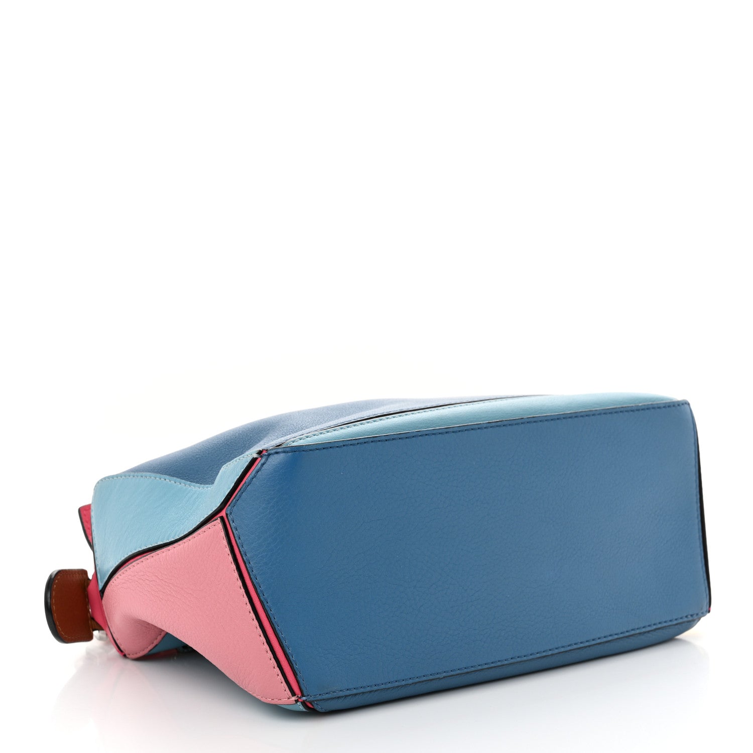 Loewe Calfskin Small Puzzle Bag Tan Multicolor 4 of 14