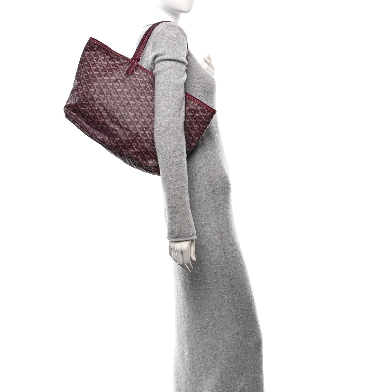 Goyard Goyardine Saint Louis PM Bordeaux 2 of 12