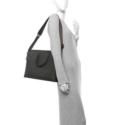 Louis Vuitton Damier Infini Porte-Documents Jour Granit 2 of 16
