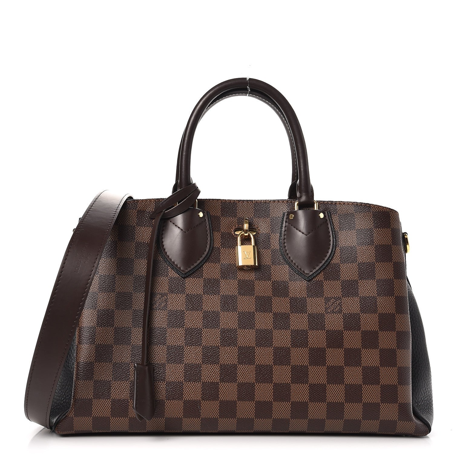 Louis Vuitton Cuir Taurillon Damier Ebene Normandy Black 1 of 13