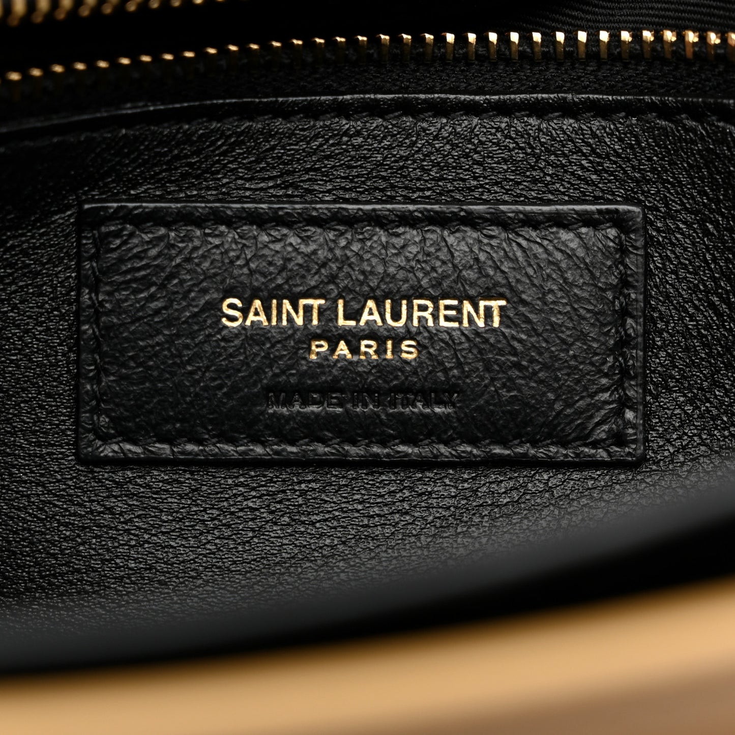 Canvas Calfskin Classic Monogram Cassandra Grege Brown Gold