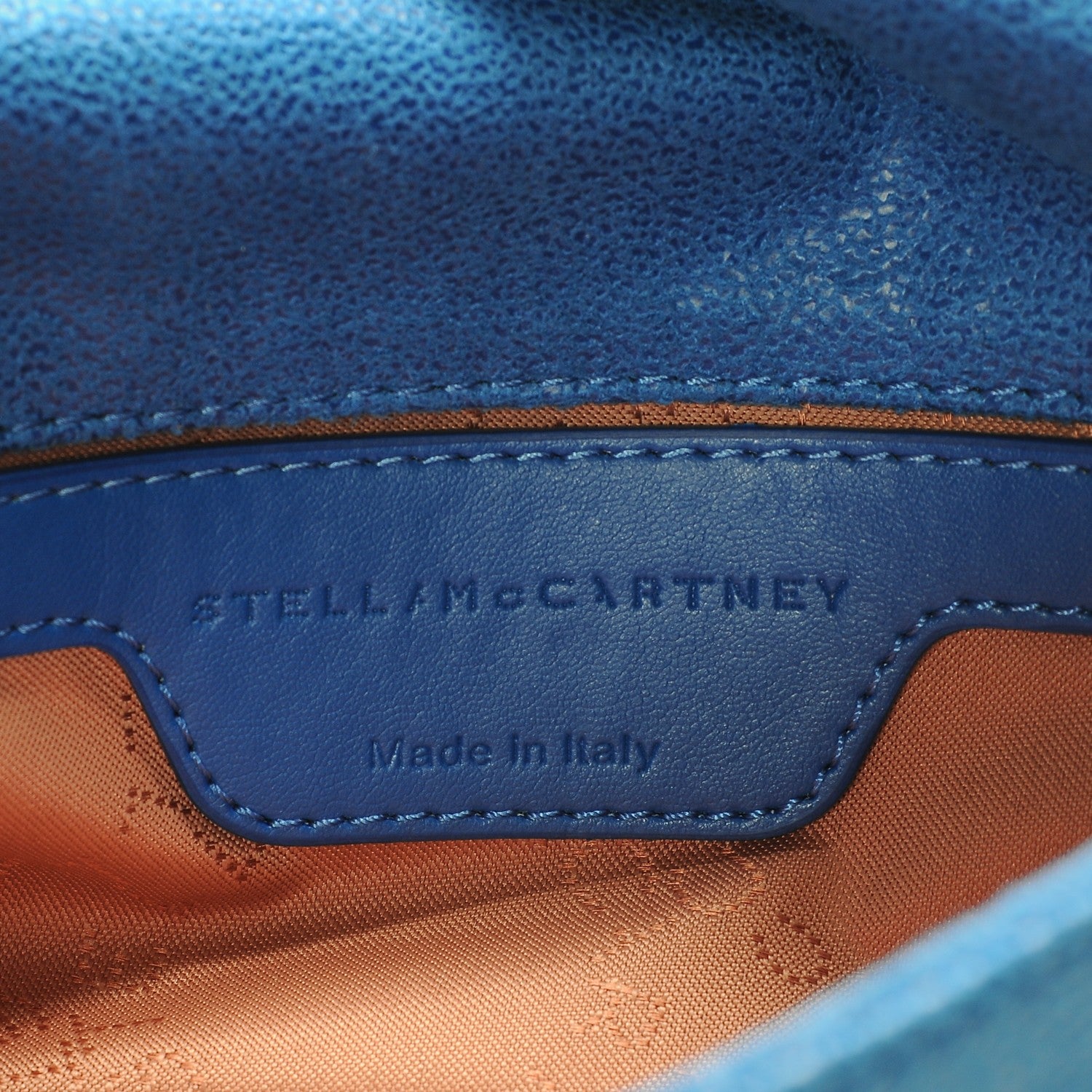 Stella McCartney Shaggy Deer Falabella Crossbody Bag Blue 6 of 6