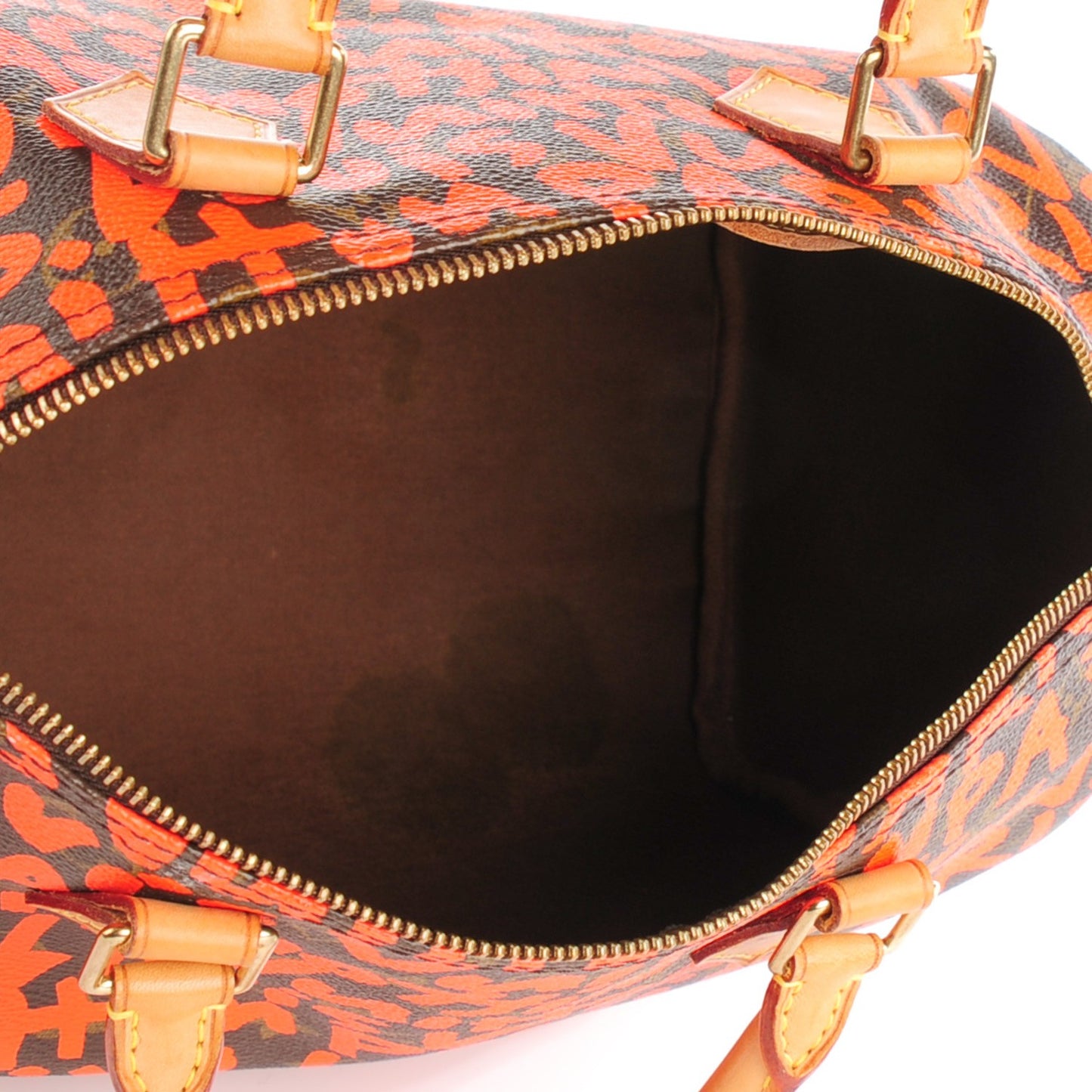 Monogram Graffiti Speedy 30 Orange