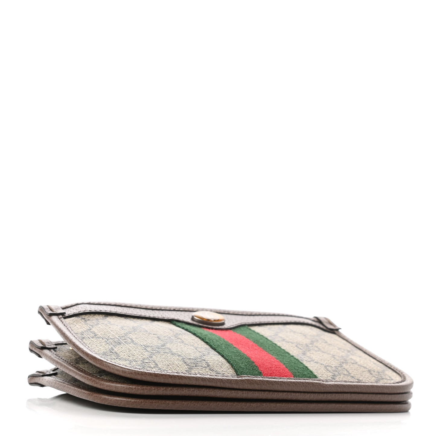 GG Supreme Monogram Web Ophidia Crossbody Beige New Acero