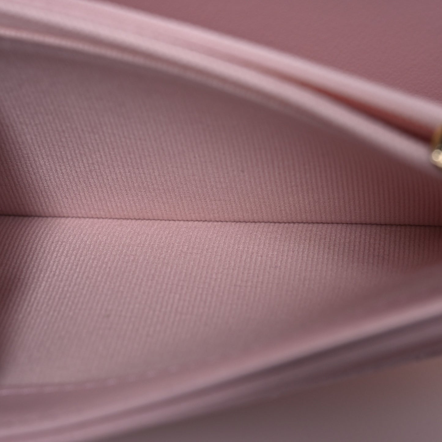 Caviar Quilted Medium Flap Wallet Light Pink